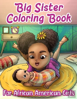Bertrand.pt - Big Sister Coloring Book For African American Girls