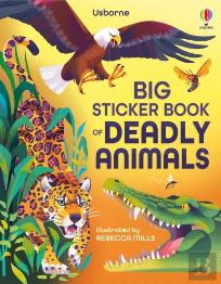 Big Sticker Book Deadly Animals