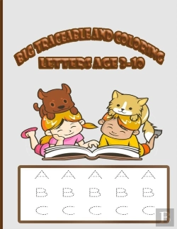 Bertrand.pt - Big Traceable And Coloring Letters Age 3-10