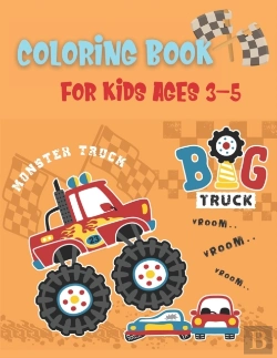 Bertrand.pt - Big Truck Coloring Book For Kids Ages 3-5