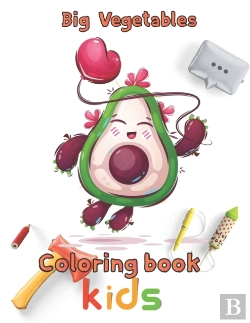 Bertrand.pt - Big Vegetables Coloring Book Kids