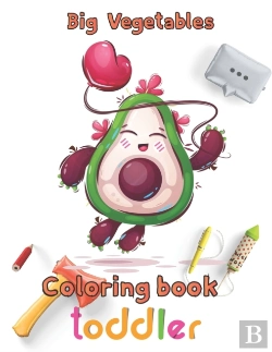 Bertrand.pt - Big Vegetables Coloring Book Toddler