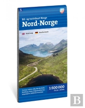 Bil- Og Turistkart Nord-Norge 1:500 000