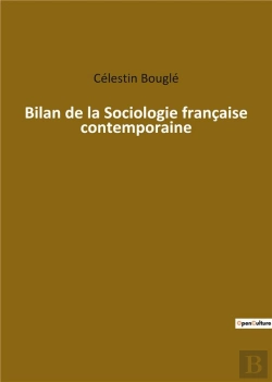 Bertrand.pt - Bilan De La Sociologie Francaise Contemporaine
