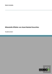 Bilanzielle Effekte Von Asset Backed Securities