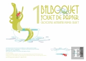 Bilboquet Crocodile (Papertoy)