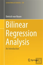 Bilinear Regression Analysis