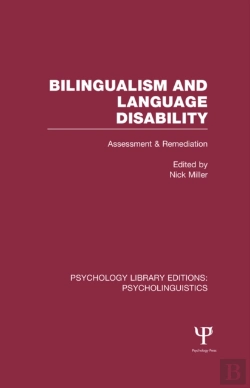 Bertrand.pt - Bilingualism And Language Disability (Ple: Psycholinguistics)
