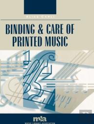 Binding And Care Of Printed Music