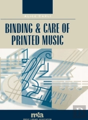 Binding And Care Of Printed Music