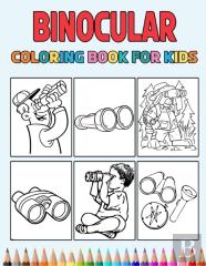 Binocular Coloring Book For Kids