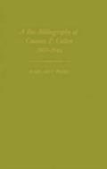 Biobibliography Of Countee P.Cullen, 1903-46