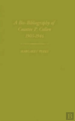 Bertrand.pt - Biobibliography Of Countee P.Cullen, 1903-46