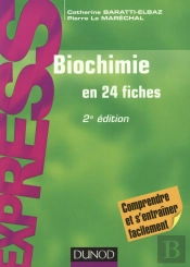 Biochimie ; En 24 Fiches (2e Édition)