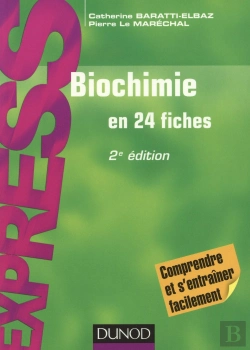 Bertrand.pt - Biochimie ; En 24 Fiches (2e Édition)