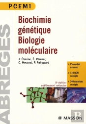 Biochimie Génétique, Biologie Moléculaire (9e Édition)