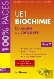 Biochimie Ue1 ; Paris 7