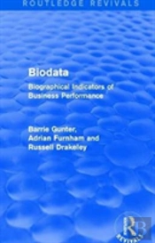 Biodata (Routledge Revivals)