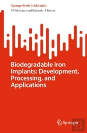Biodegradable Iron Implants: Development, Processing, And Applications