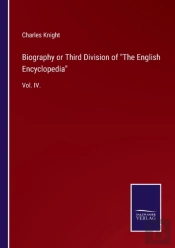 Biography Or Third Division Of  The Engl