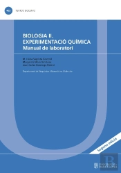 Biologia Ii. Experimentació Química. Manual De Laboratori