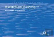Biological And Social Issues In Biotechnology Sharing