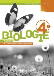Biologie 4e Sciences Generales - Corrige