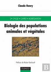 Biologie Des Populations Animales Et Végétales - Livre+Compléments En Ligne