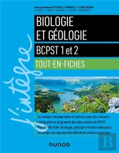Biologie Et Géologie Tout En Fiches ; Bcpst 1 Et 2