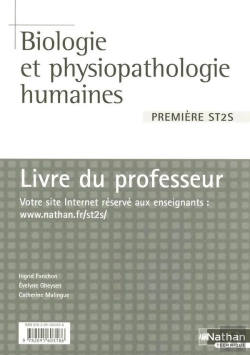 Bertrand.pt - Biologie Et Physiopathologie Humaines ; 1ère St2s ; Livre Du Professeur (Édition 2007)