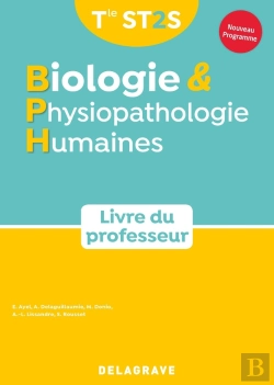 Bertrand.pt - Biologie Et Physiopathologie Humaines ; Terminale St2s ; Livre Du Professeur (Édition 2020)