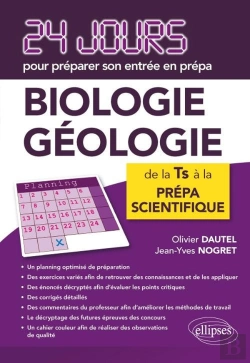 Bertrand.pt - Biologie - Géologie - 24 Jours Pour Préparer Son Entrée En Prépa