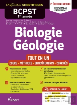 Bertrand.pt - Biologie-Géologie : Bcpst 1re Année ; 2e Édition Conforme Au Nouveau Programme ; Cours - Schéma-Bilan - Méthodes Détaillées - Exercices Corrigés - Tous Les Tp En Ligne (2e Édition)