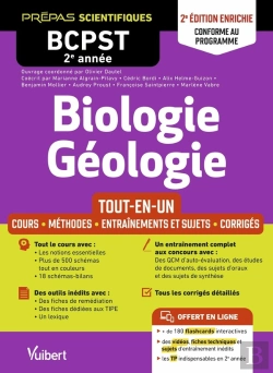 Bertrand.pt - Biologie-Géologie Bcpst 2e Année - Tout-En-Un - Conforme Au Programme : Cours - Schémas-Bilan - Méthodes Et Observations - Entraînement Complet Et Sujets De Concours Corrigés - Tous Les Tp En Ligne (