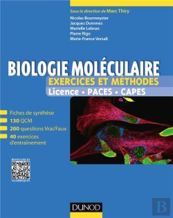 Bertrand.pt - Biologie Moléculaire ; Exercices Et Méthodes