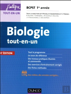 Bertrand.pt - Biologie Tout-En-Un Bcpst 1re Annee - 4e Ed.