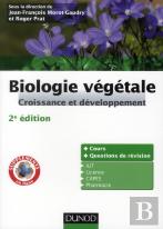 Biologie Végétale ; Croissance Et Développement (2e Édition)