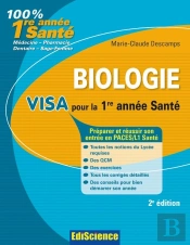Biologie ; Visa Pour La L1 ; Santé