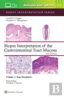 Biopsy Interpretation Of The Gastrointestinal Tract Mucosa Volume 1