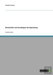 Biostatistik Und Grundlagen Der Beprobung