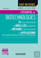 Biotechnologies ; Licence 1, 2, Iut, Cpge ; L'Essentiel En Fiches