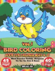 Bird Coloring Book For Children