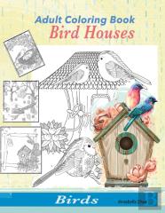 Birds Adult Coloring Book