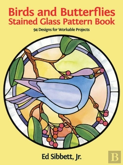 Bertrand.pt - Birds And Butterflies Stained Glass Pattern Book