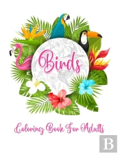 Bird'S Coloring Book For Adults