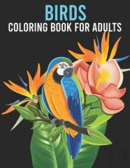 Birds Coloring Book For Adults