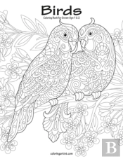 Birds Coloring Book For Grown-Ups 1 & 2