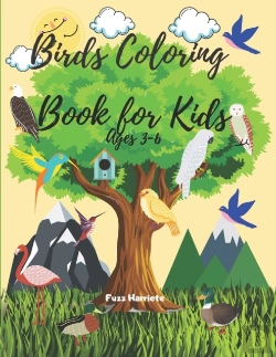 Bertrand.pt - Birds Coloring Book For Kids Ages 3-6