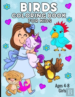 Bertrand.pt - Birds Coloring Book For Kids Ages 4-8 Girls