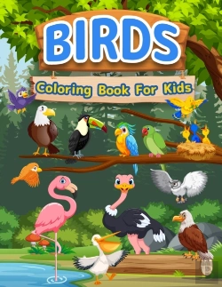 Bertrand.pt - Birds Coloring Book For Kids: Amazing Bi